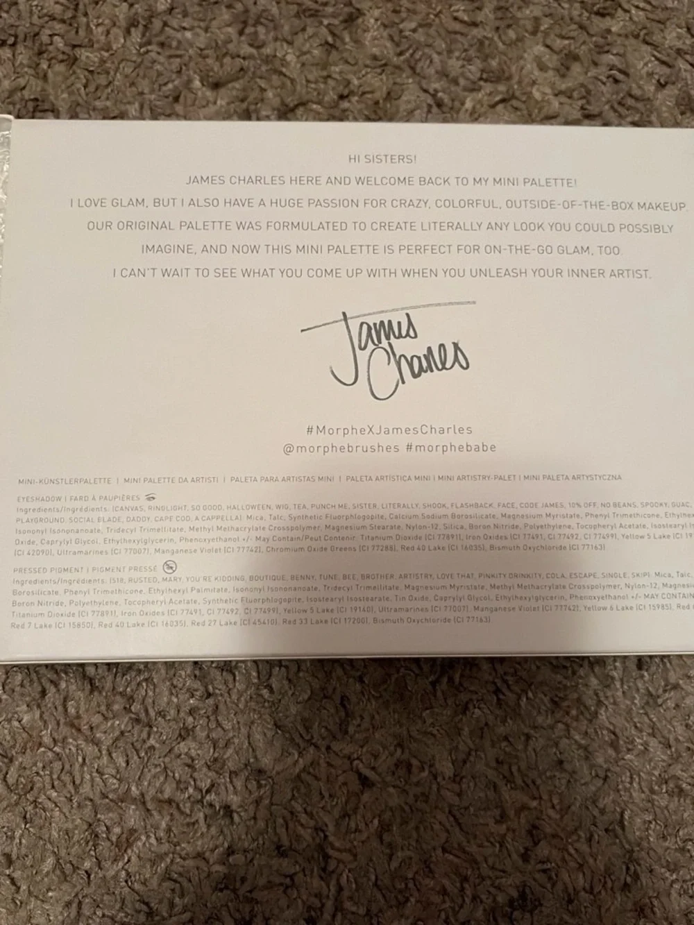 Morphe brand new